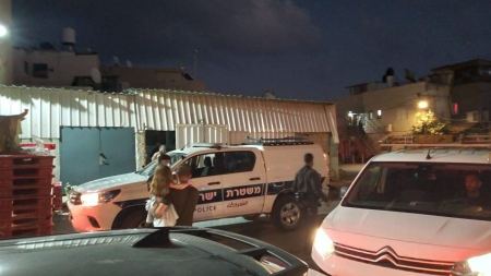 الطيبة: حادث طرق بين مركبة شرطة وخصوصية 
